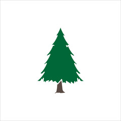 Fir icon vector