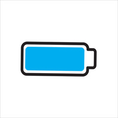 Battery icon vector