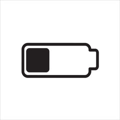 Battery icon vector