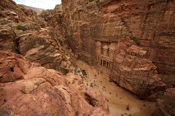 Secret filming location of the Petra ruins.