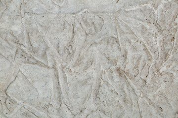 Concrete wall texture with an uneven layer of putty. Textured. 