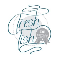fresh fish label