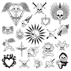 tattoo design set