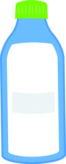 green grey blue bottle blank empty label water salt drink sports food chemical powder anything else