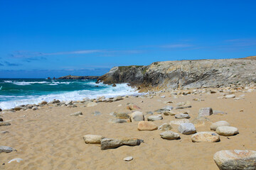 wild coast of Quiberon France