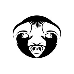 Bull head logo design icon vector illustration

