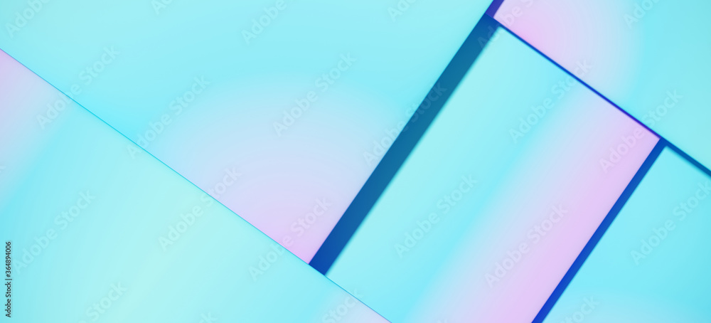 Poster minimal abstract mockup background for product presentation. top view of blending vibrant gradient o