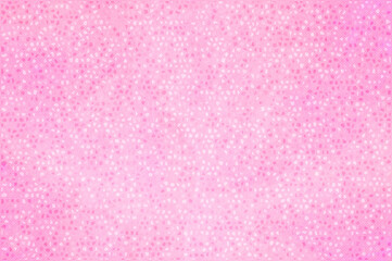 小さなかけらのパターンの桃色の背景