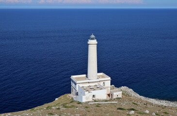 Fototapeta na wymiar Otranto - Faro di Punta Palascia