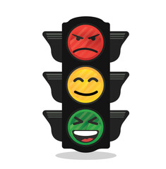 Traffic light emoji
