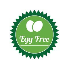 egg free label