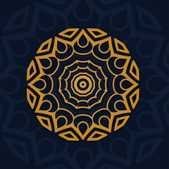 Mandala ornamental luxury background
