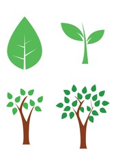 tree and leaf set