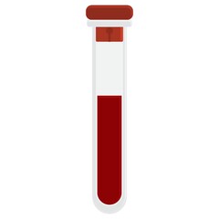 blood in test tube