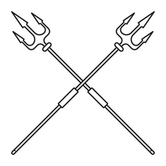 crossed trident