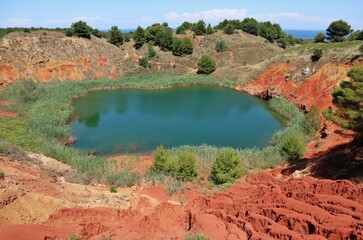 Otranto - Lago nella cava di bauxite