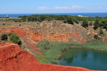Otranto - Scorcio della cava di bauxite