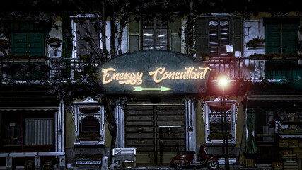 Street Sign ENERGY CONSULTANT