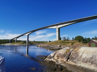 Saltstraumen Tidal Current Maelstrom Bodø Northern Norway Bridge