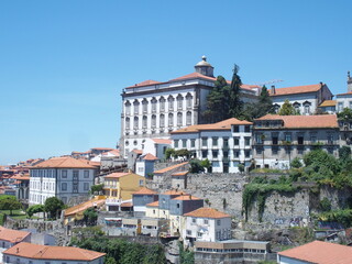 Fototapeta na wymiar Blick auf Porto Portugal Panoramic view of Porto Portugal