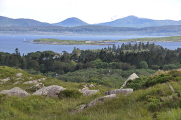 A view of Kenmare Bay in Ireland