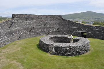 Cahergall Stone Fort in Ireland