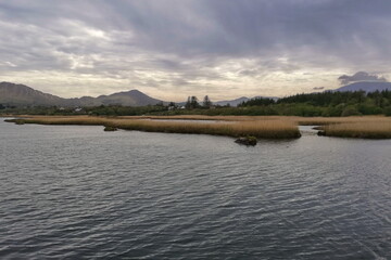 river in the mountains