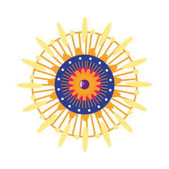 Beautiful colorful Rakhi, Hindu Festival