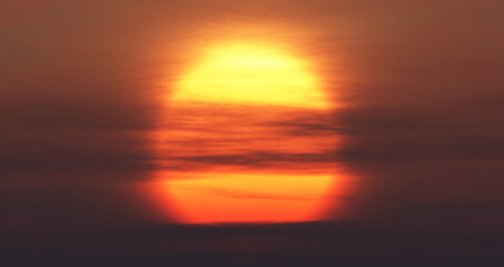 Naklejka na ściany i meble big large sun sunrise sunset
