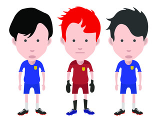 Cargo delivering vehicle Truck trailer with container Truck in isometric view