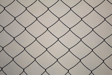 Black iron fence. Background and texture