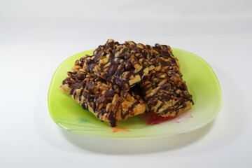 Delicious butter cookies with nuts