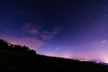 Komet Neowise am Gmundnerberg