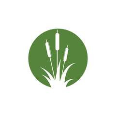 Reeds icon vector design template