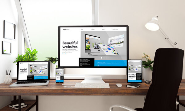 window office desktop devices website builder