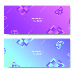 Great banner gradient. Banner gradient design template