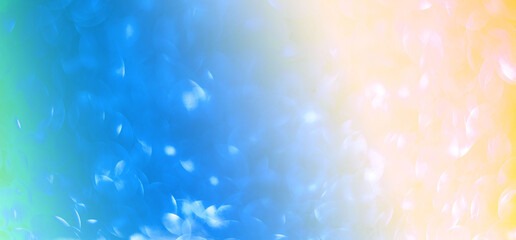 abstract blue background with bubbles