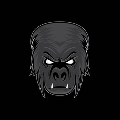 gorilla vector illustration