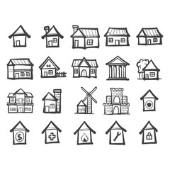 collection of houses