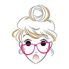 girl feeling shocked