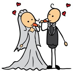 wedding couple drinking from their glass of wine