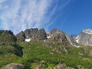 Trollfjord Rib boat trip Fjord Svolvær Lofoten Northern Norway