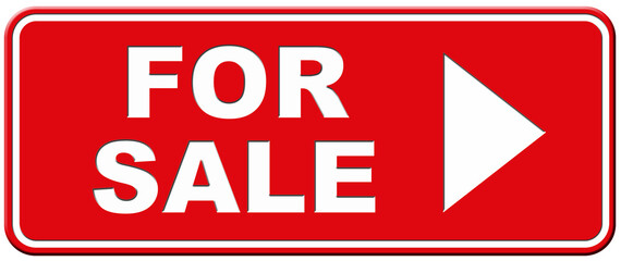 A sign that says : FOR SALE