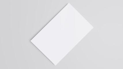 Business Card Mockup-3D Illustration-Dimensions(85x55mm)