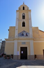 Fototapeta premium Acciaroli - Facciata della Chiesa dell'Annunziata
