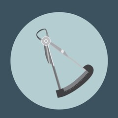 dental crown gauge caliper