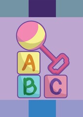 learning blocks with rattle