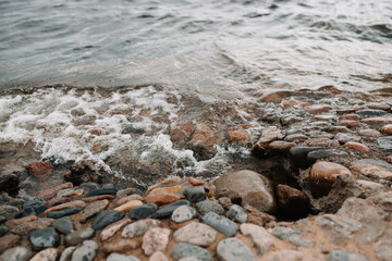 sea waves on the beach