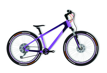 Fototapeta premium Bicycle, bike Vector design