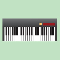 Fototapeta premium piano